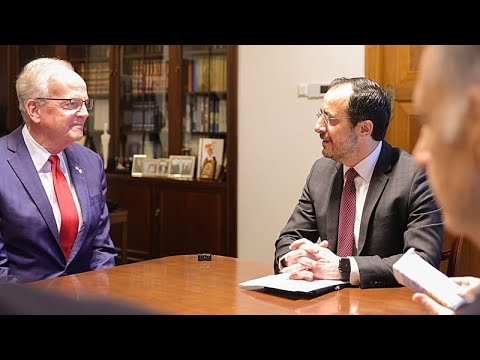 Νίκος Χριστοδουλίδης: Συνάντηση στο Προεδρικό με αντιπροσωπεία γερουσιαστών των ΗΠΑ