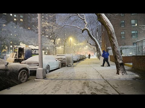 ΗΠΑ: Απαγόρευση κυκλοφορίας στη Νέα Υόρκη λόγω σφοδρής χιονοθύελλας