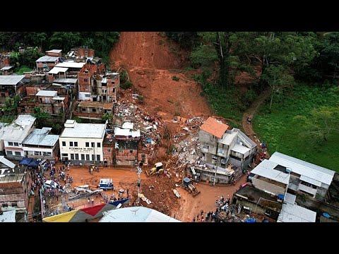 Κατολισθήσεις στη Βραζιλία: 43 αγνοούμενοι μετά από καταρρακτώδεις βροχές στη Μίνας Ζεράις