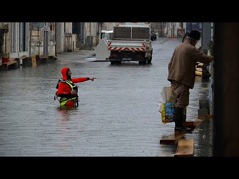 Γαλλία: Τέλος στο σερί 40 ημερών με αδιάκοπες βροχοπτώσεις ...αλλά ο κίνδυνος πλημμυρών παραμένει