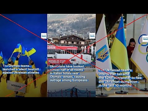 Ψεύτικα βίντεο του Euronews μέρος της μεγάλης εκστρατείας παραπληροφόρησης για τους Ολυμπιακούς...