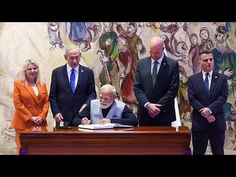 Θερμή υποδοχή του Ναρέντρα Μόντι στο Ισραήλ - «Ατσάλινη» η συμμαχία με την Ινδία λέει ο Νετανιάχου