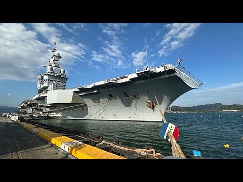 Το Charles de Gaulle προσεγγίζει το Μάλμε ενόψει των επιχειρήσεων του ΝΑΤΟ στη Βαλτική Θάλασσα