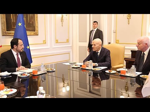 Νίκος Χριστοδουλίδης: Συνάντηση στην Ρώμη με τον CEO της ENI