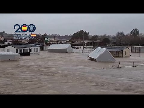 Η Ισπανία δοκιμάζεται από την καταιγίδα Λεονάρντο με πλημμύρες στην Ανδαλουσία