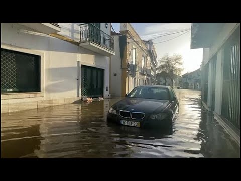 Η Πορτογαλία σε συναγερμό, η καταιγίδα Λεονάρντο προκαλεί νέες πλημμύρες