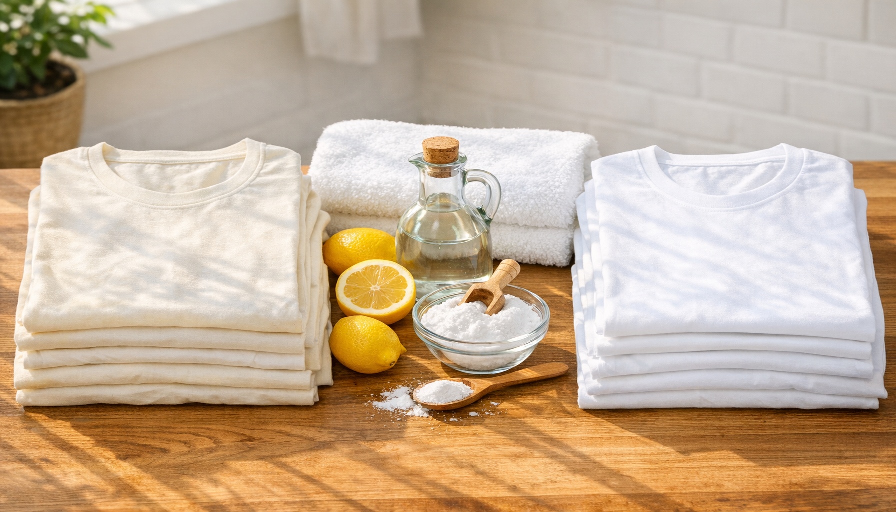 Κιτρινισμένα λευκά ρούχα: 9 έξυπνοι τρόποι για να ξαναγίνουν σαν καινούρια!