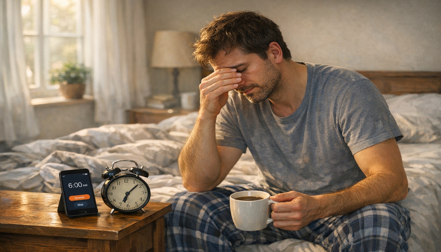 Κούραση το πρωί: κρυφές αιτίες, απλές λύσεις και πότε να ανησυχήσεις!