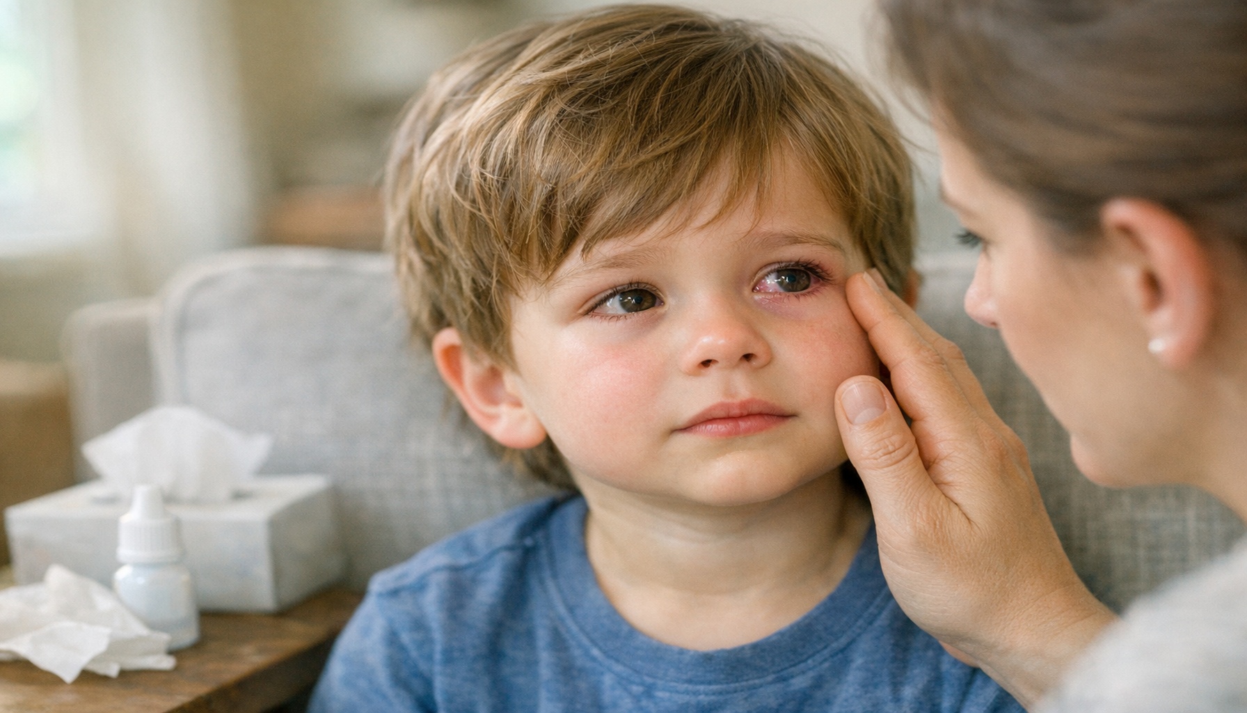Επιπεφυκίτιδα στα παιδιά: πώς θα την αναγνωρίσεις έγκαιρα και θα την αντιμετωπίσεις με ασφάλεια!