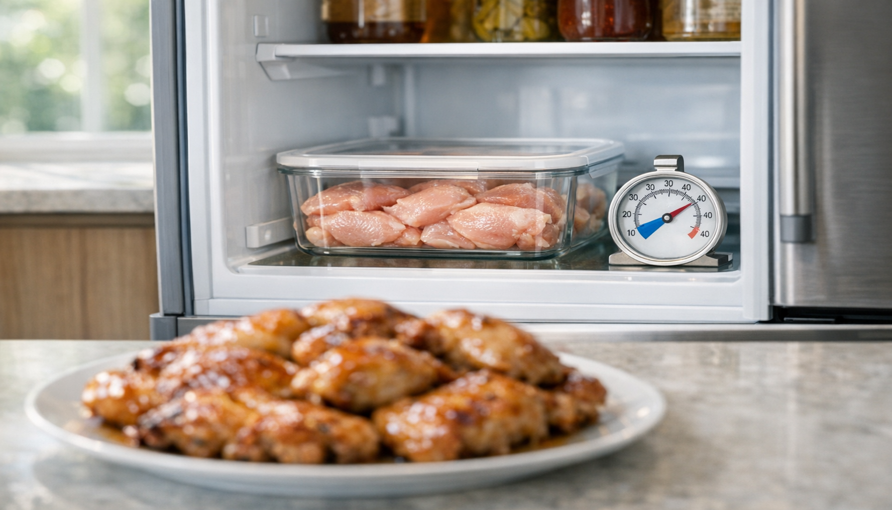 Ξεπάγωμα κοτόπουλου: ασφαλείς τρόποι για ζουμερό και χωρίς μικρόβια φαγητό!