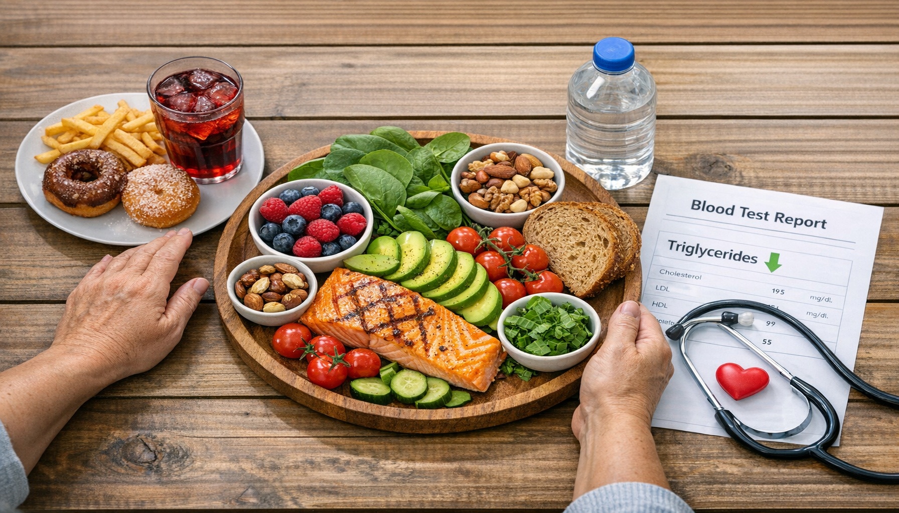 Τριγλυκερίδια στο αίμα: απλές κινήσεις για φυσική μείωση και προστασία!