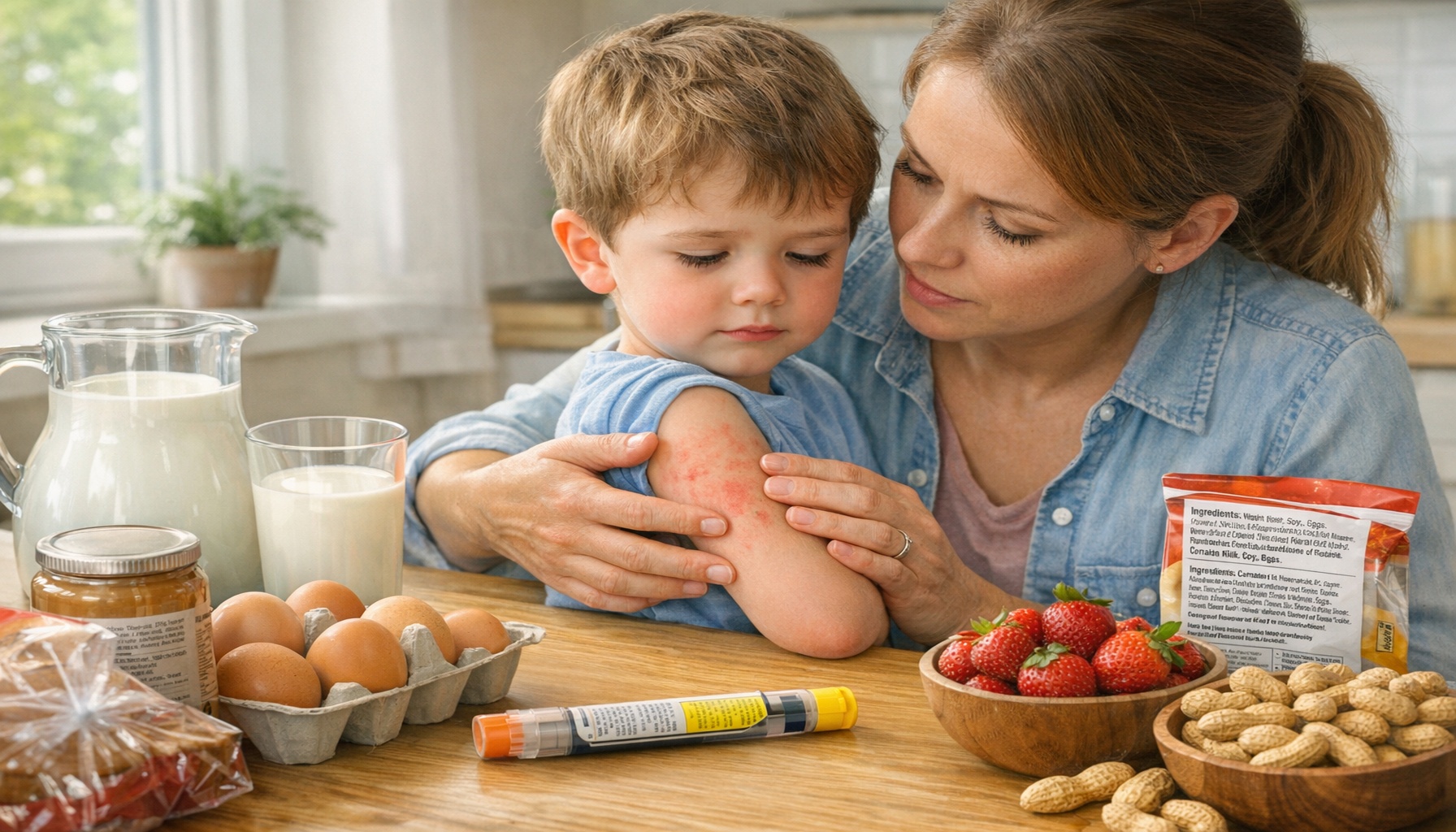 Τροφική αλλεργία στα παιδιά: ύπουλα σημάδια και έξυπνες κινήσεις προστασίας!