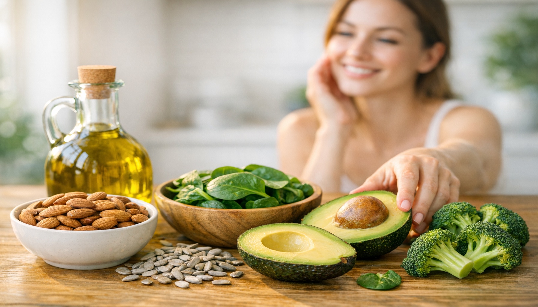 Βιταμίνη Ε: οφέλη, τροφές και πόση χρειάζεσαι πραγματικά κάθε μέρα!