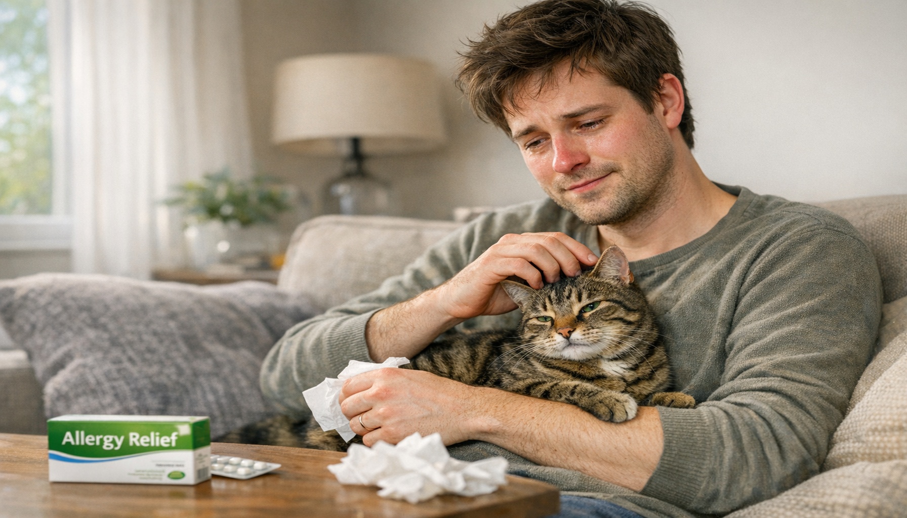 Αλλεργία στη γάτα: συμπτώματα, διάγνωση και πρακτικές λύσεις συνύπαρξης