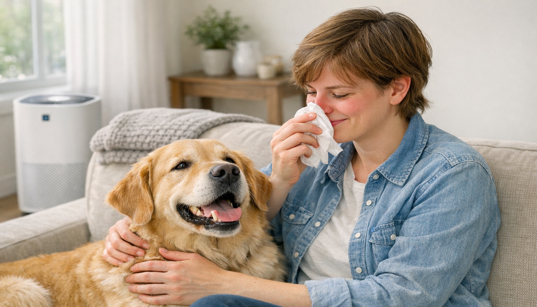 Αλλεργία στο σκύλο: σημάδια, αιτίες και έξυπνες λύσεις συνύπαρξης!