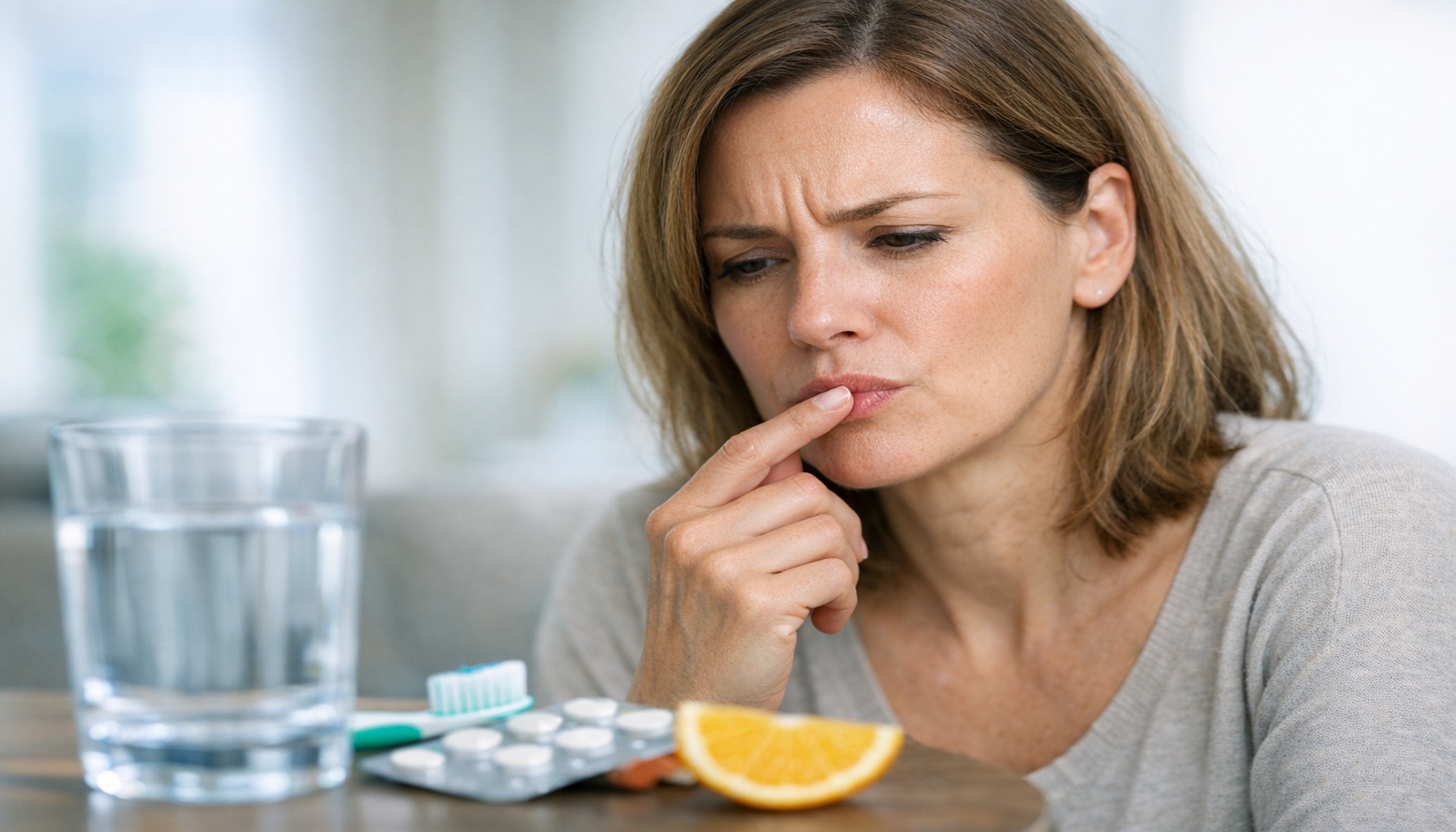 Μεταλλική γεύση στο στόμα: αιτίες, απλές λύσεις και πότε χρειάζεται έλεγχος