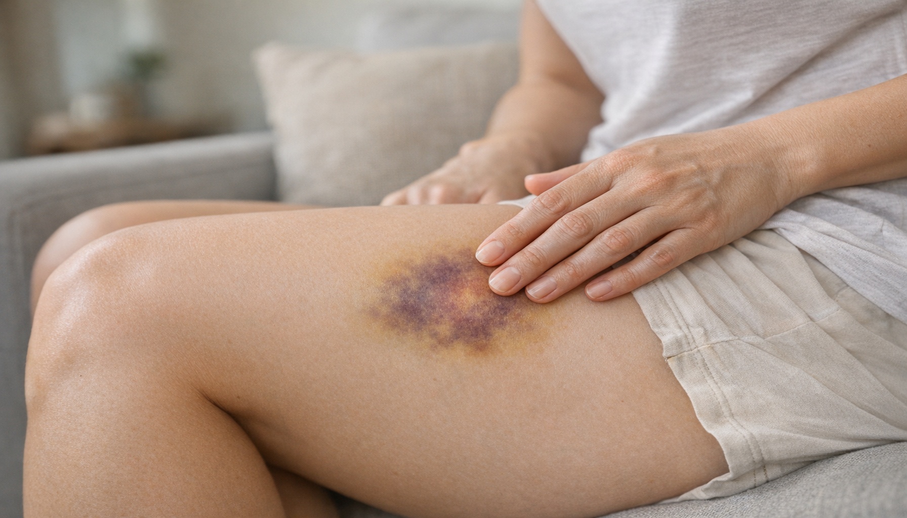 Μελανιές χωρίς χτύπημα: τι κρύβουν και πότε να ανησυχήσεις πραγματικά!