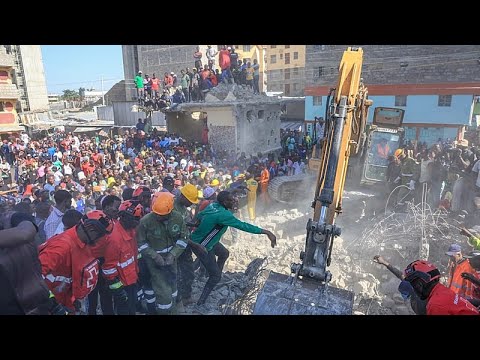 Κένυα: Κατάρρευση κτιρίου στο Ναϊρόμπι με τουλάχιστον δύο νεκρούς και πολλούς τραυματίες