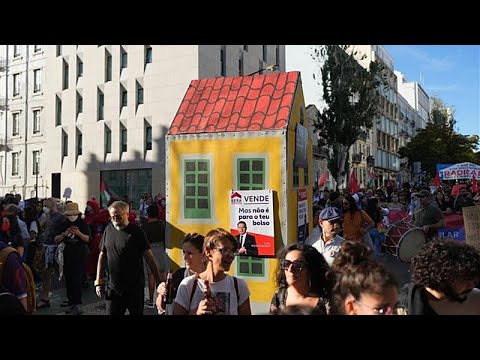 Πορτογαλία: Διαδηλωτές βγήκαν στους δρόμους για το δικαίωμα στη στέγαση