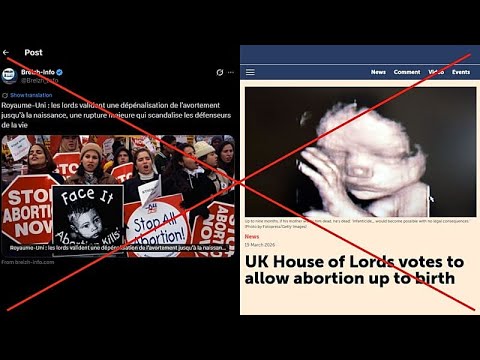 Παραπλανητικά ρεπορτάζ: Νομιμοποίησε η Βρετανία τις αμβλώσεις μέχρι τον τοκετό;