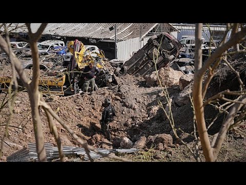 Το Ισραήλ αποτιμά τις ζημιές μετά την πυραυλική επίθεση κοντά στην Ιερουσαλήμ