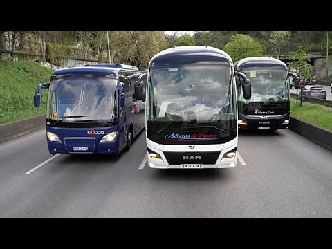 Κινητοποίηση στο περιφερειακό Παρισιού: Γάλλοι μεταφορείς ζητούν ενίσχυση καυσίμων