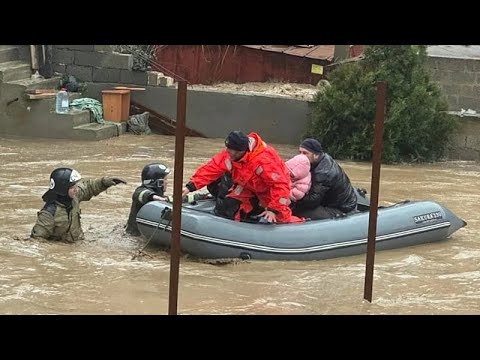 Ρωσία: Σοβαρές πλημμύρες πλήττουν τον Βόρειο Καύκασο
