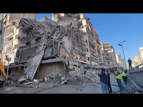 Συνέπειες των νυχτερινών ισραηλινών πληγμάτων στο νότιο Βηρυτό