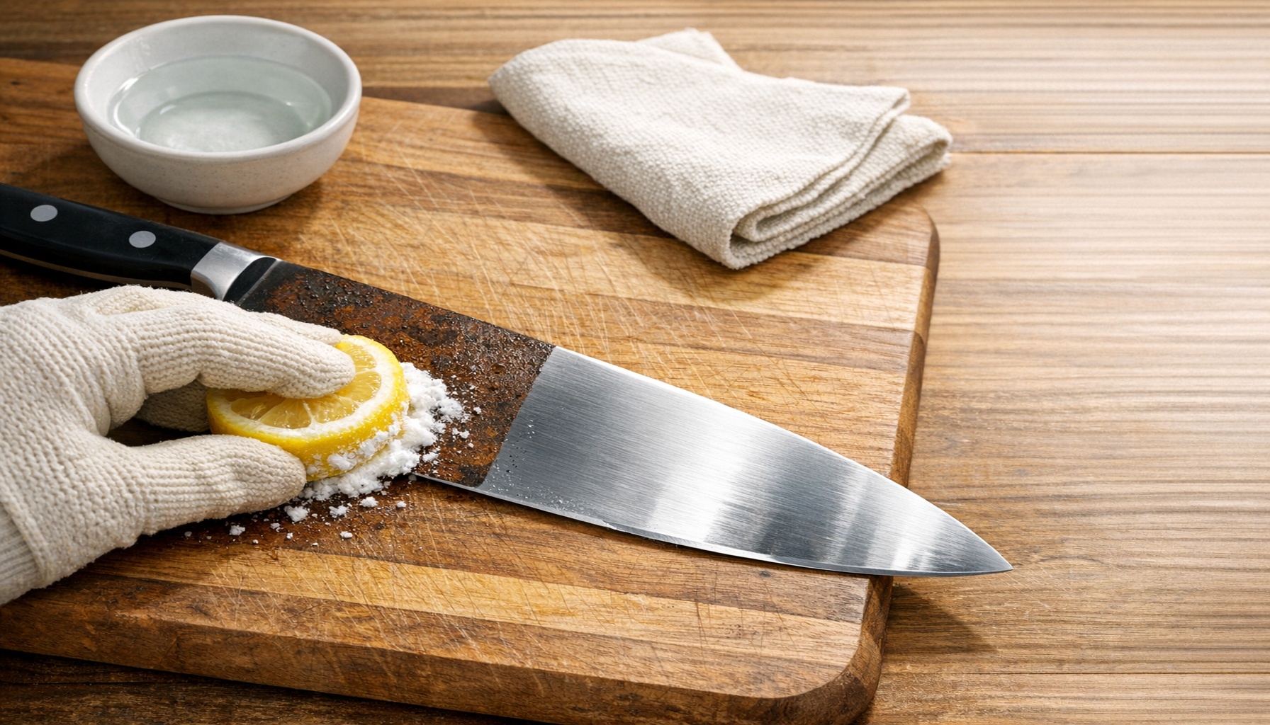 Σκουριά στα μαχαίρια: 7 έξυπνοι τρόποι για να τα σώσεις πριν τα πετάξεις!
