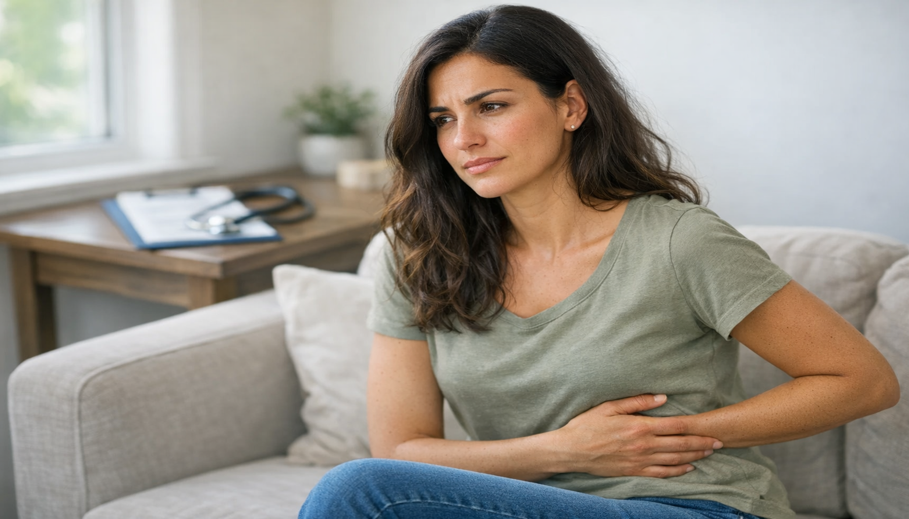 Πόνος κάτω από το δεξί πλευρό: αιτίες, λύσεις και πότε να ανησυχήσεις πραγματικά!