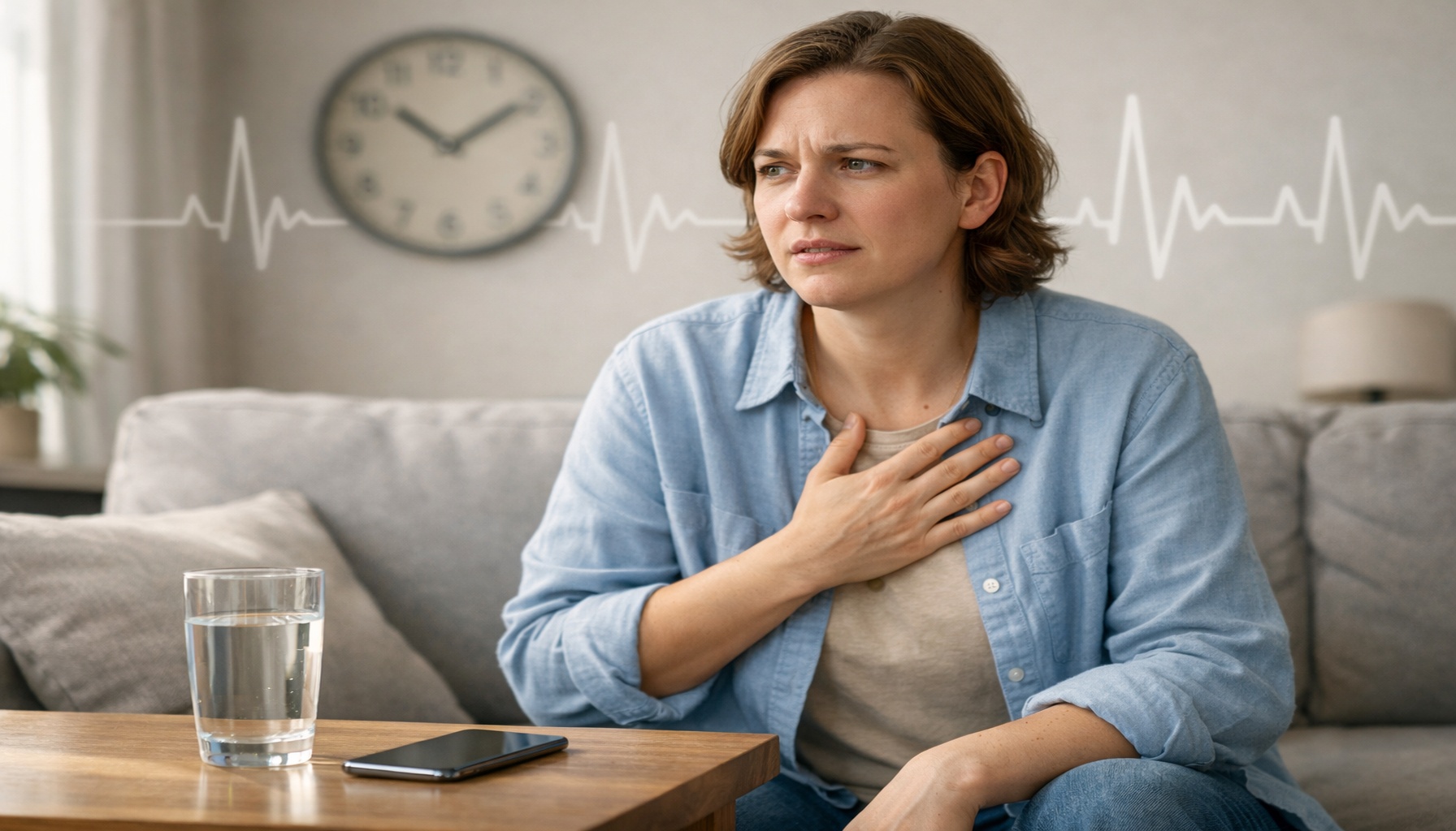 Ταχυπαλμίες: αιτίες, απλές κινήσεις ηρεμίας και κόκκινες σημαίες!