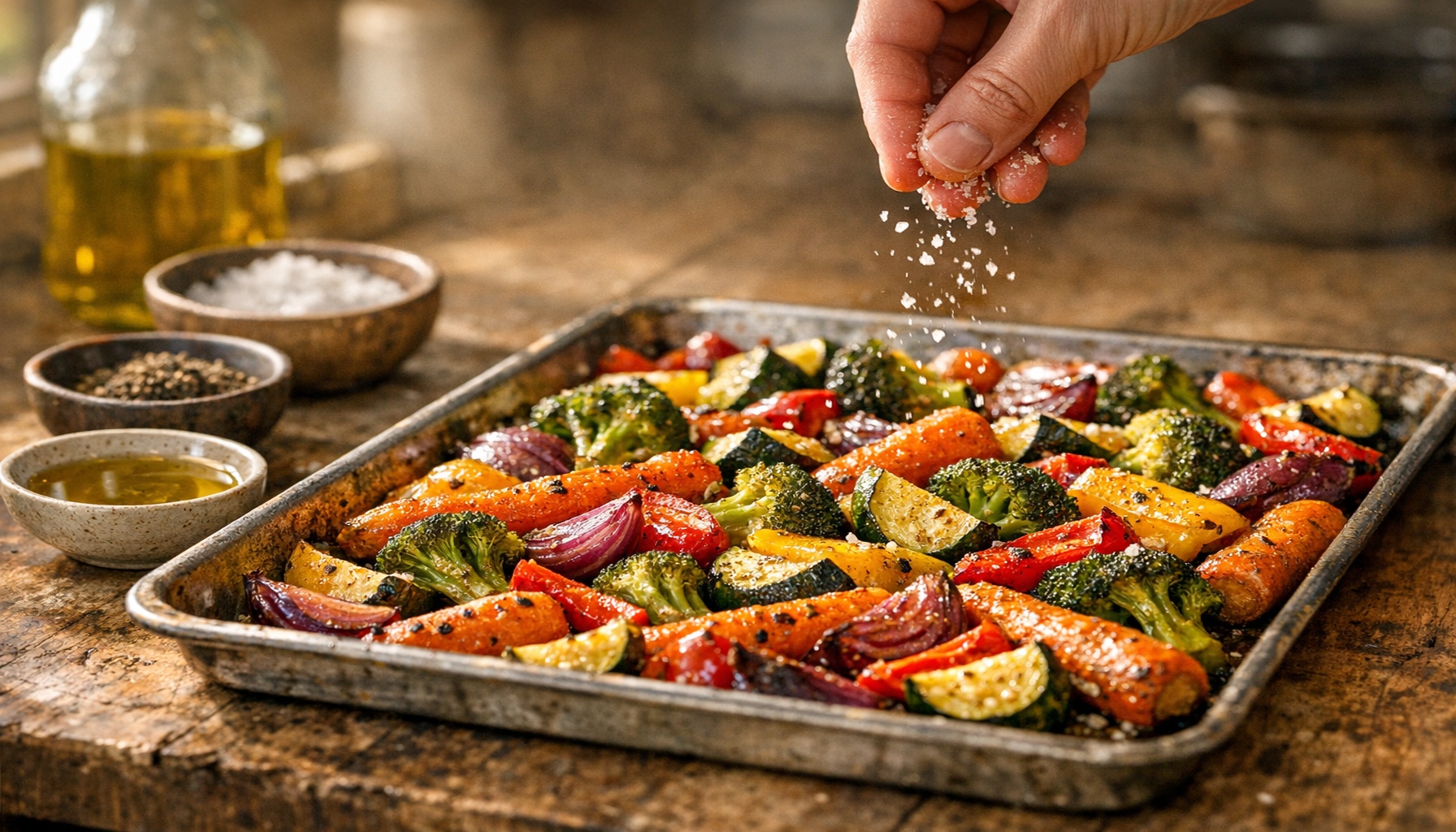 Ψήσιμο λαχανικών στο φούρνο: απλά μυστικά για τέλειο αποτέλεσμα κάθε φορά!