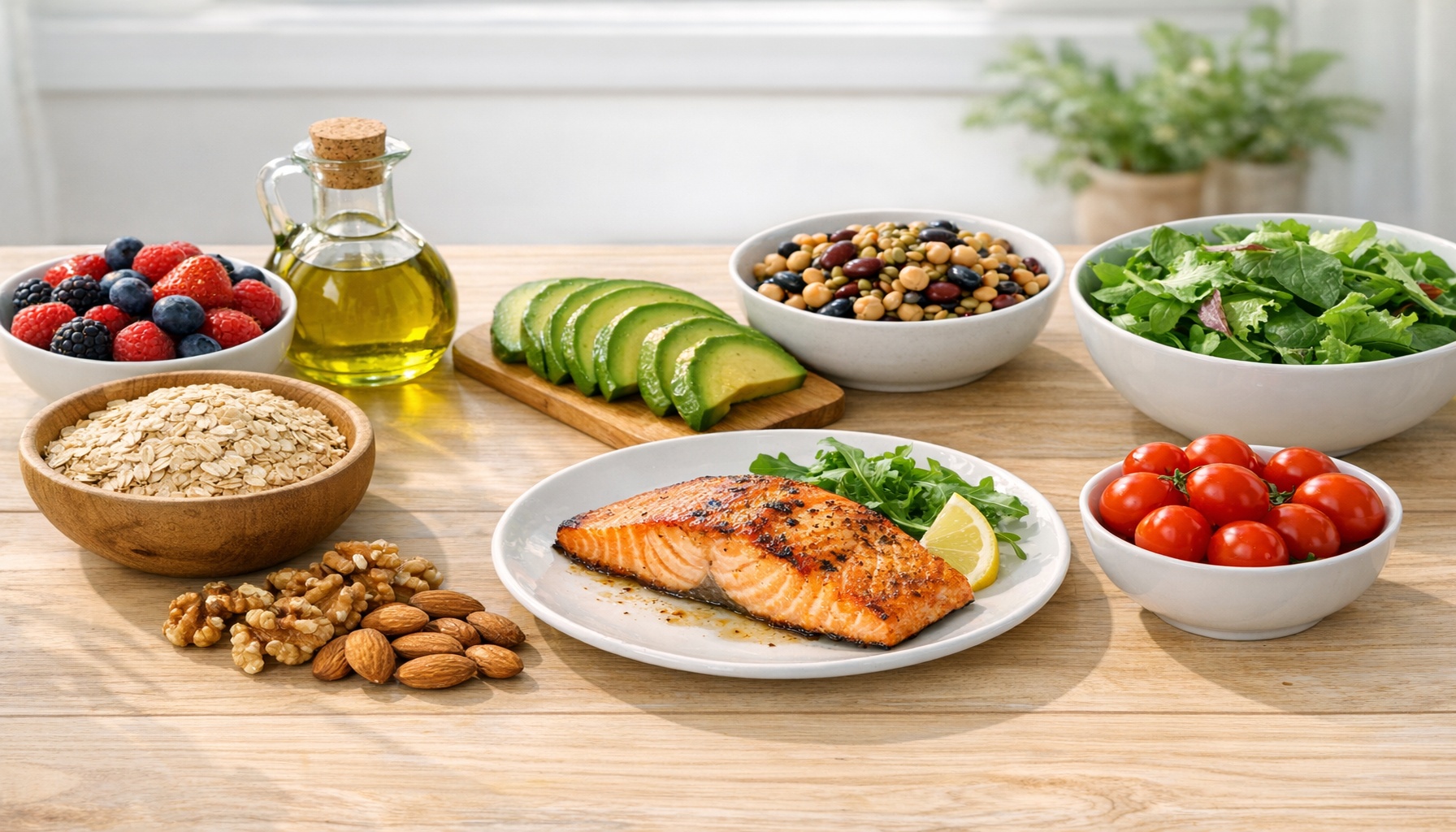 Τροφές για χοληστερίνη: 9 έξυπνες επιλογές για φυσική μείωση