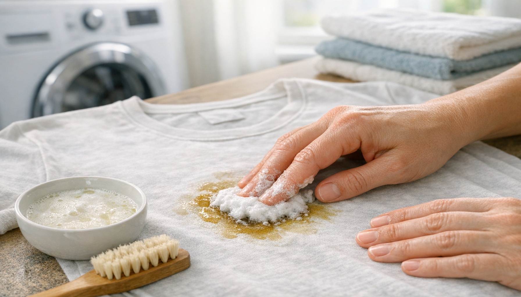 Λεκές από λάδι στα ρούχα: 7 έξυπνες λύσεις που σώζουν τα υφάσματα!