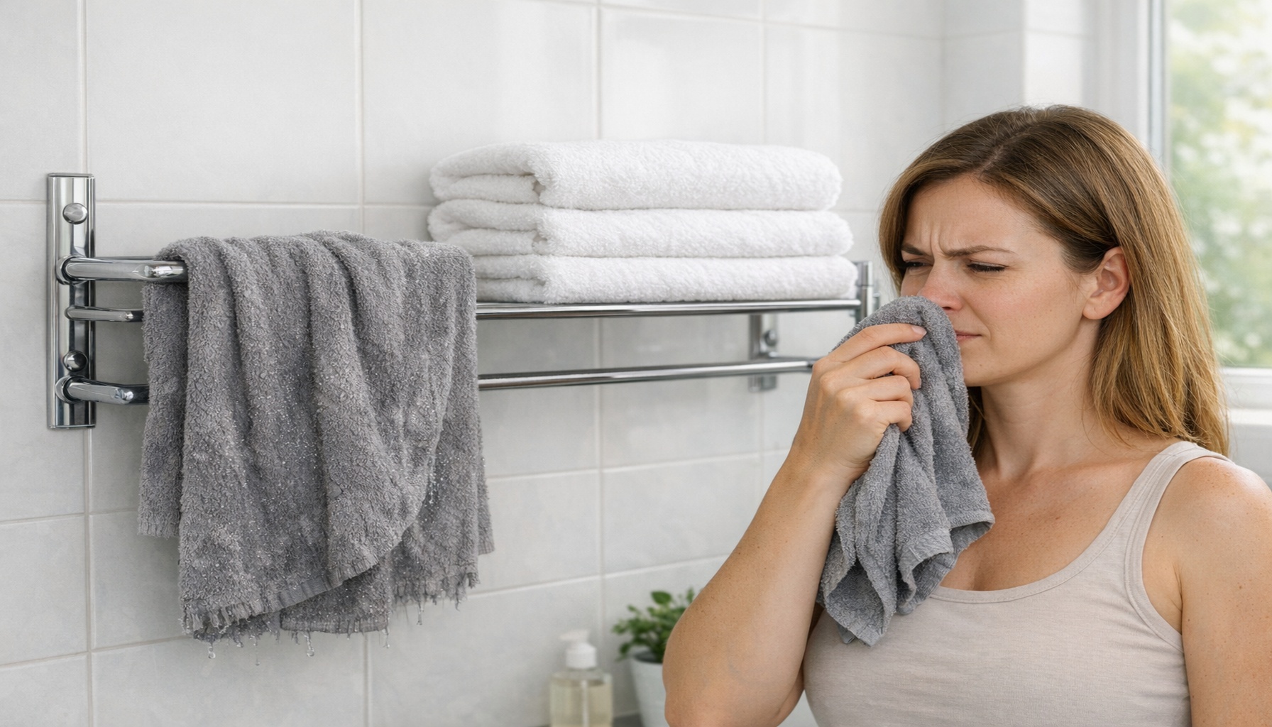 Δυσοσμία στις πετσέτες: γιατί συμβαίνει, έξυπνες λύσεις και πρόληψη!