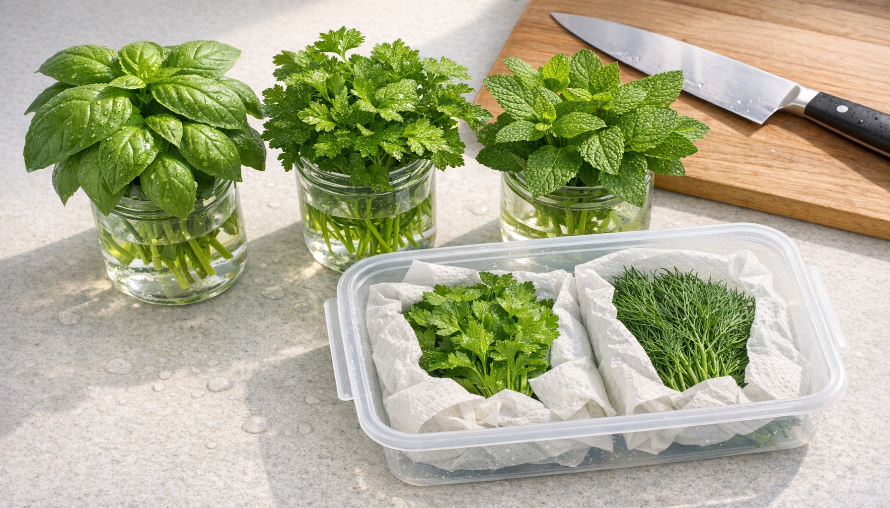 Αποθήκευση φρέσκων μυρωδικών: έξυπνα μυστικά για περισσότερη γεύση!