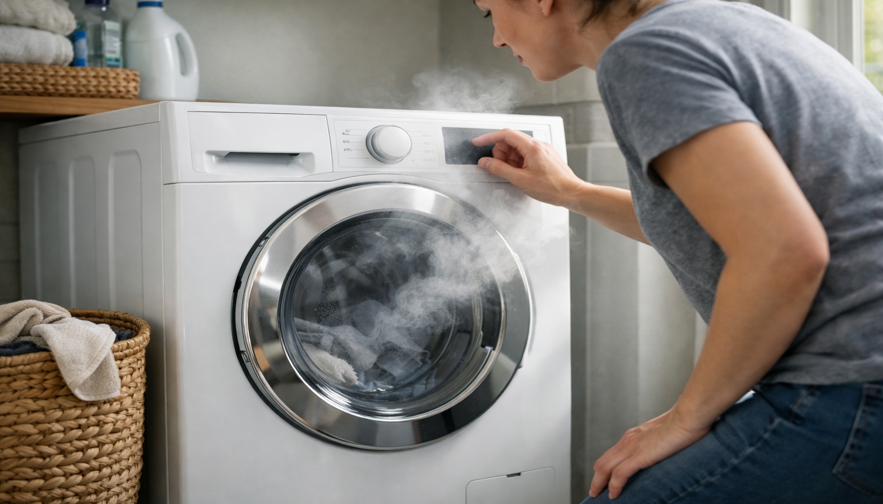 Μυρωδιά καμένου στο πλυντήριο: αιτίες, λύσεις και πότε όντως να ανησυχήσεις