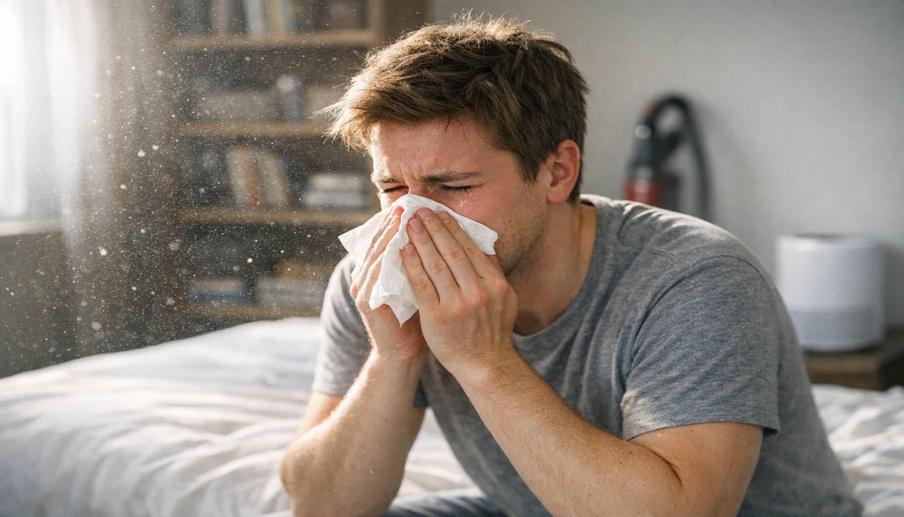 Αλλεργία στη σκόνη: ύπουλα συμπτώματα, έξυπνες λύσεις και πρόληψη!