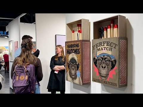 Η φθηνή έκθεση τέχνης της Γερμανίας προσελκύει πλήθος με έργα κάτω των 500 €