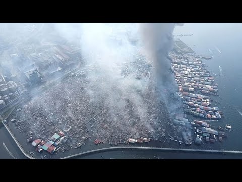 Μαλαισία: Τουλάχιστον χίλια σπίτια κάηκαν σε οικισμό στο Βόρνεο