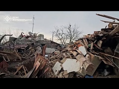 Η περιοχή Ζιτόμιρ της Ουκρανίας δέχεται επίθεση με πυραύλους και drones