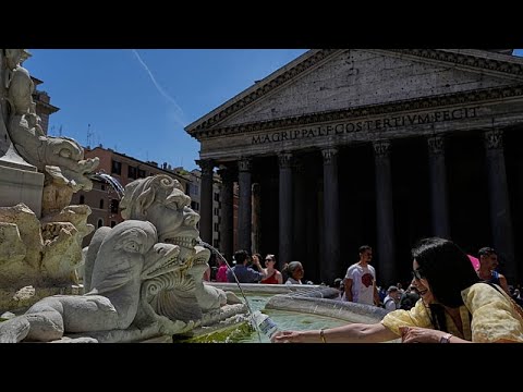 Αποπνικτικός καύσωνας πλήττει την Ιταλία