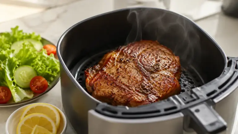 Μπριζόλα στο Air Fryer – Η μυστική συνταγή για γρήγορες, ζουμερές και υγιεινές μπριζόλες!