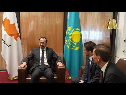Ιστορική επίσκεψη Χριστοδουλίδη στο Καζακστάν